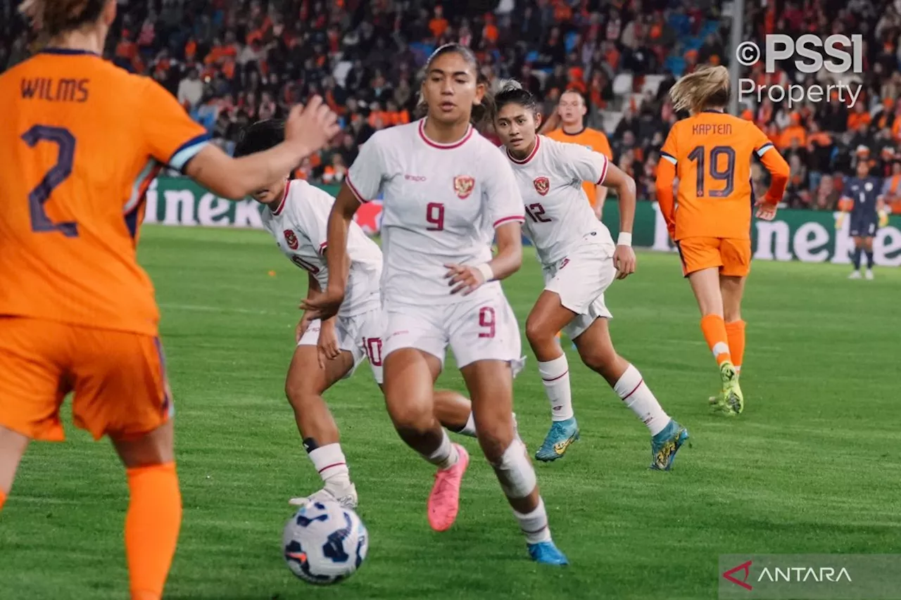 Timnas putri Indonesia dapatkan pelajaran berharga dari timnas Belanda