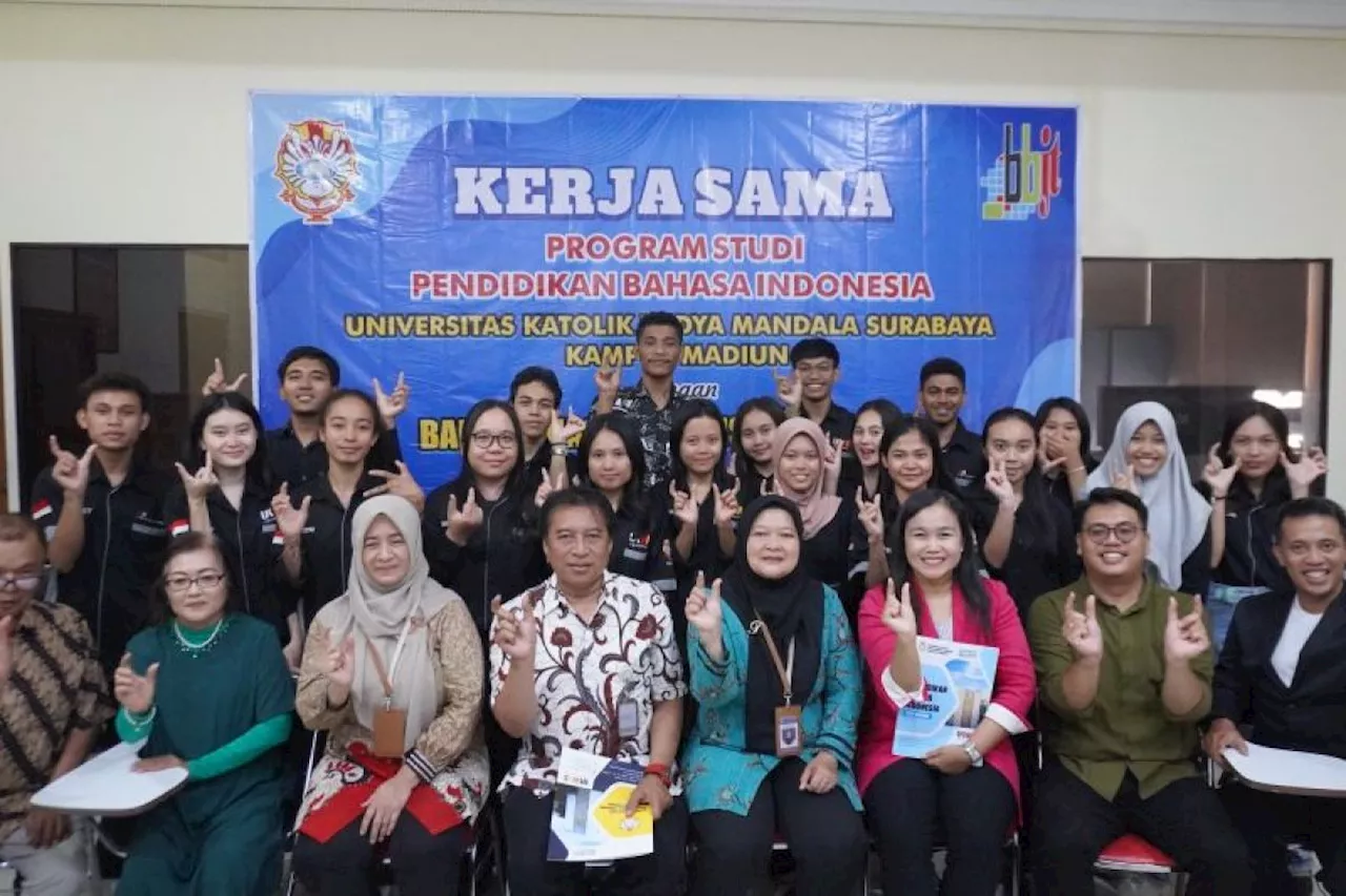 UKWMS gandeng Balai Bahasa Jatim tingkatkan kemampuan Bahasa Indonesia