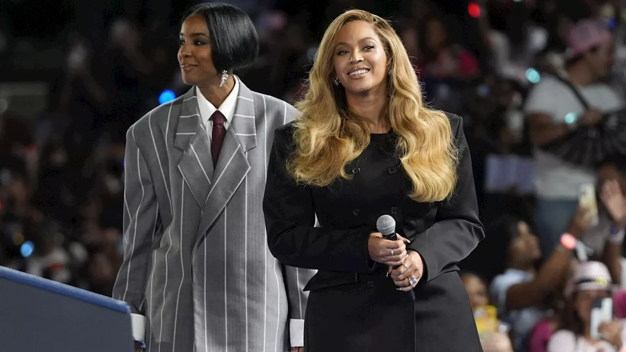 Beyoncé respalda a Harris en mitin en Houston: 'Estoy aquí como una madre'