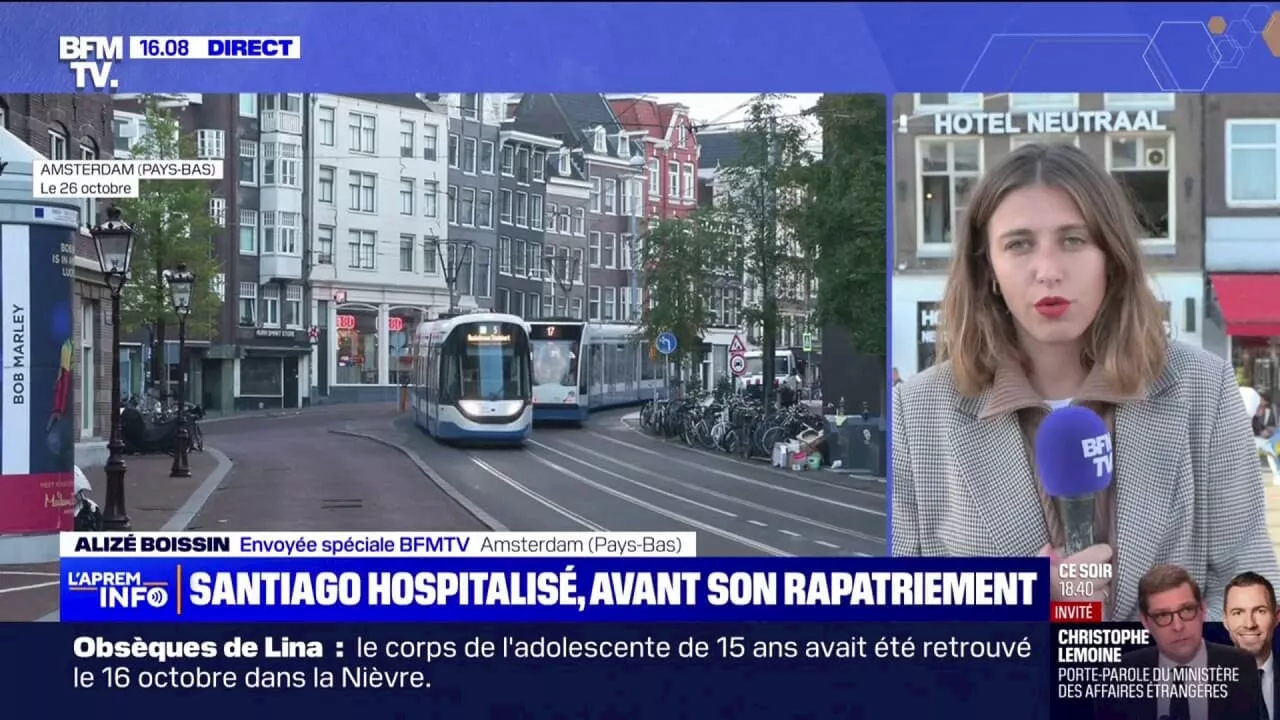 Santiago retrouvé à Amsterdam après son enlèvement: ce que l'on sait