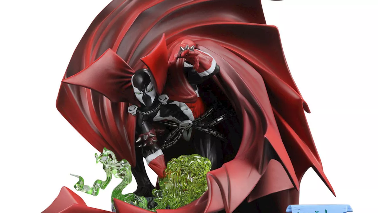 McFarlane Unveils New Spawn #1 (Black, White & Red All Over) Statue