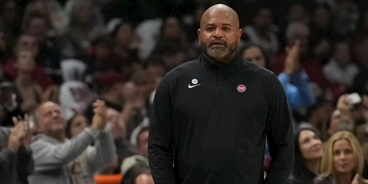 J.B. Bickerstaff returns to Cleveland and gets mixed reaction from fans as Detroit's coach in loss