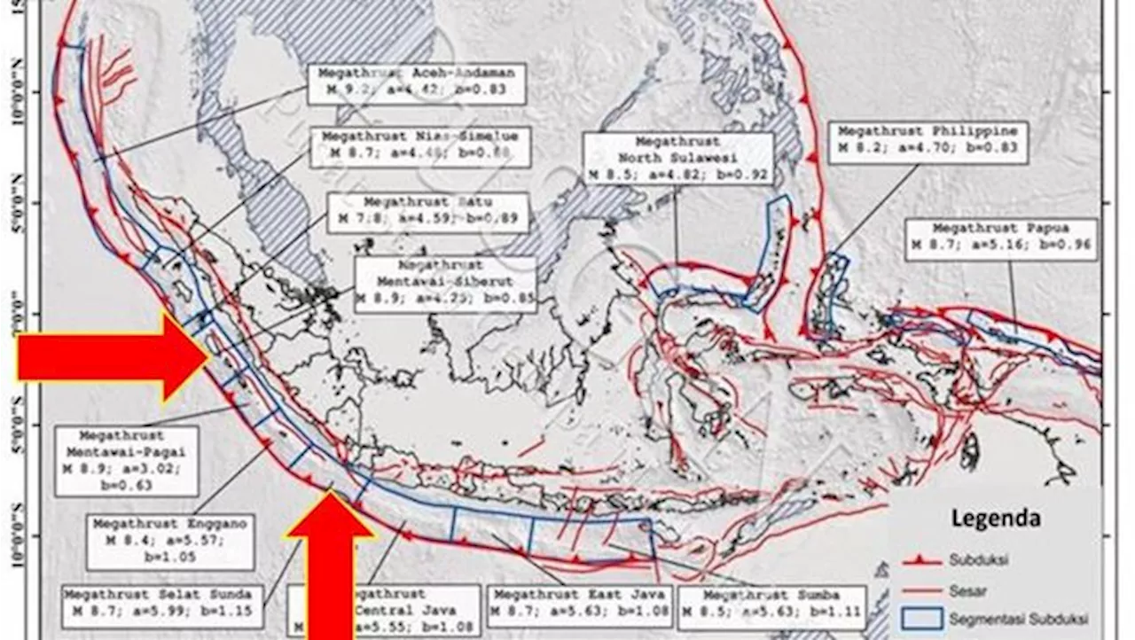 BMKG Warning Gempa Megathrust RI Hanya Tunggu Waktu, Cek Zona Merahnya