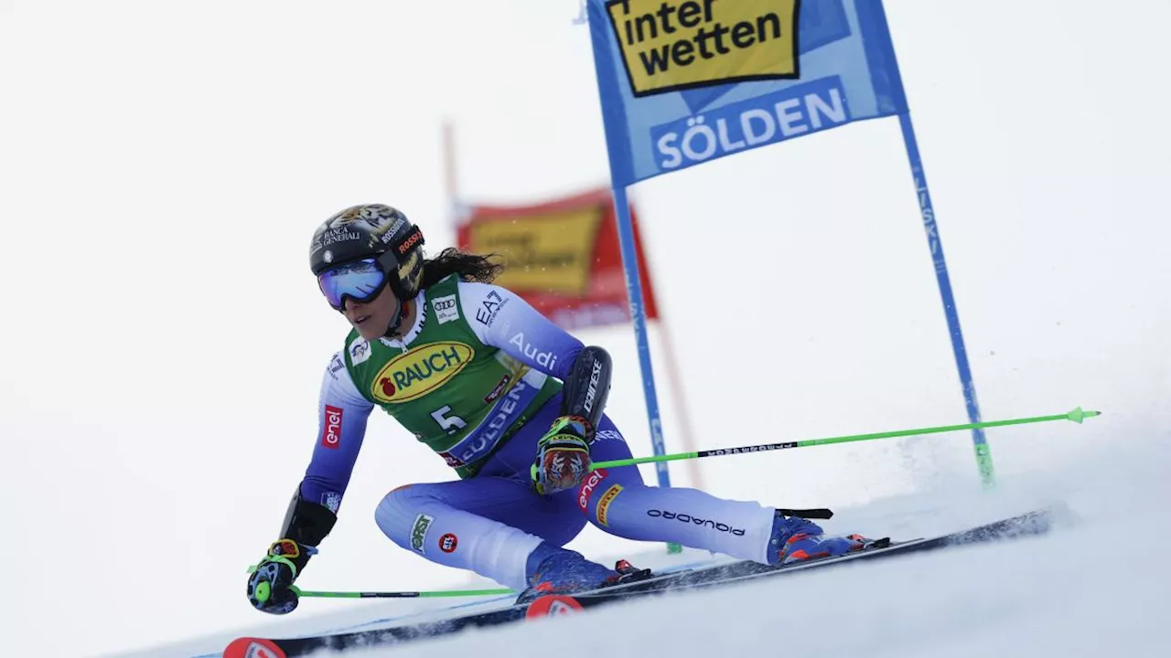 Slalom Gigante Soelden, vince Brignone davanti a Robinson: i risultati di oggi della Coppa del Mondo di Sci