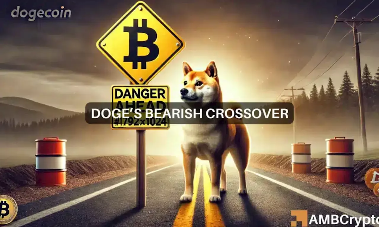 Dogecoin’s bearish crossover: What it means for DOGE prices