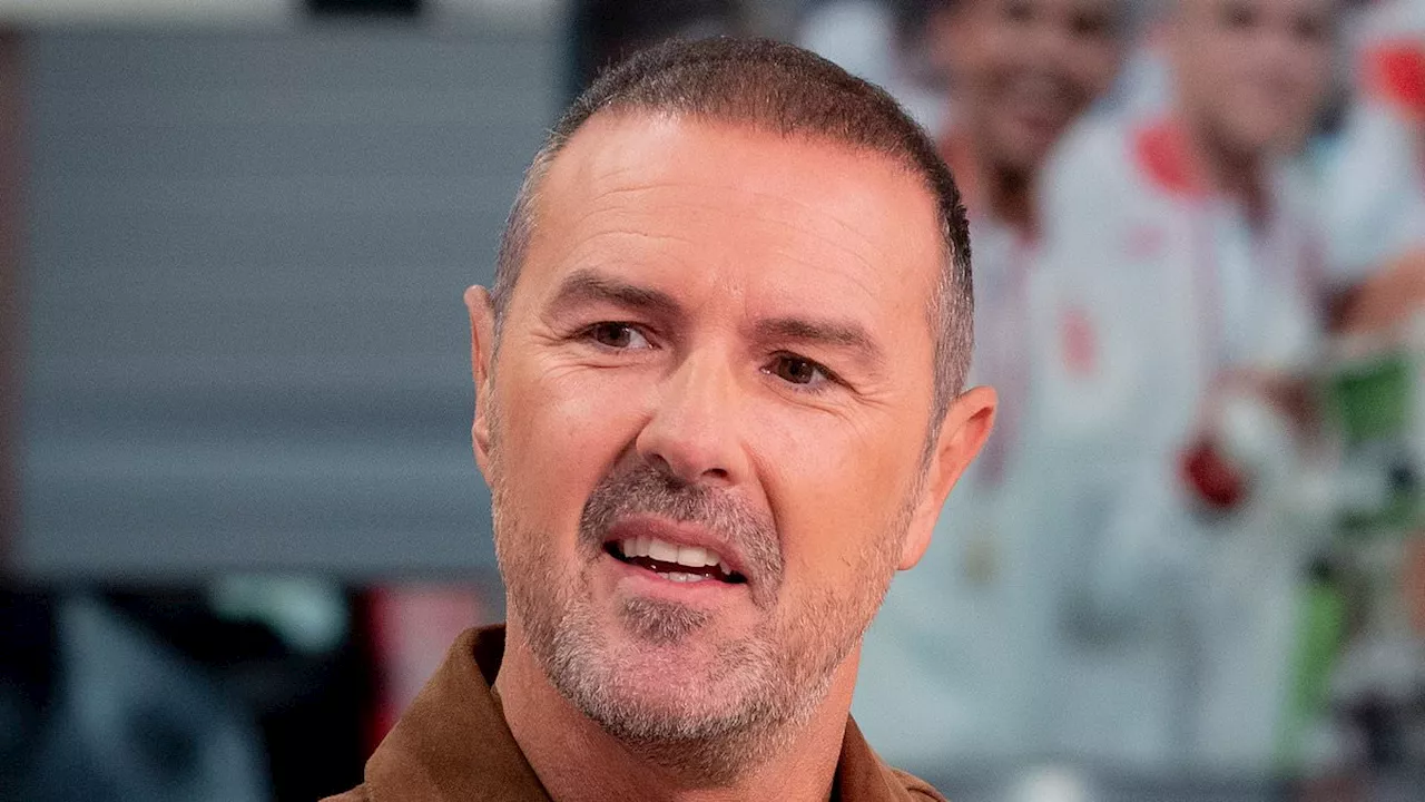 Paddy McGuinness seemingly sees the funny side of his divorce as he takes a swipe at Christine just...