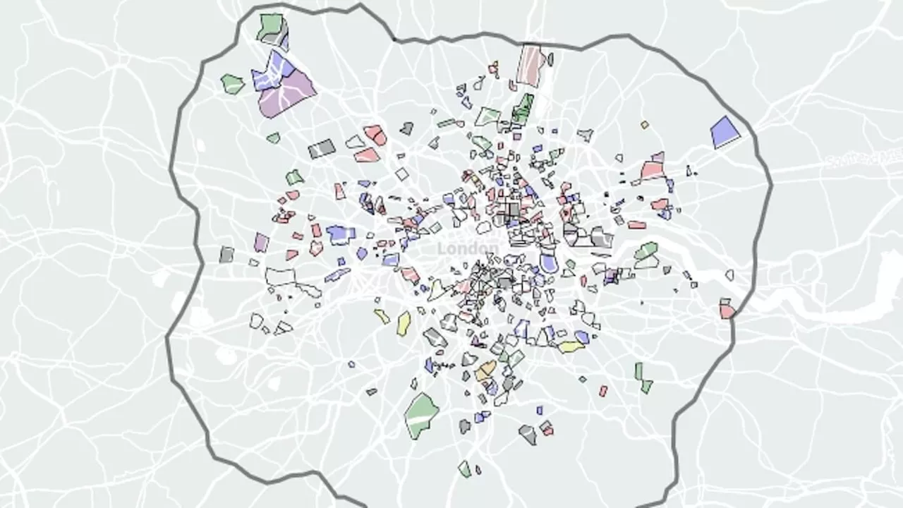 The gang map of London: Territories of the capital's ruthless gangs, including Chris Kaba's feared...