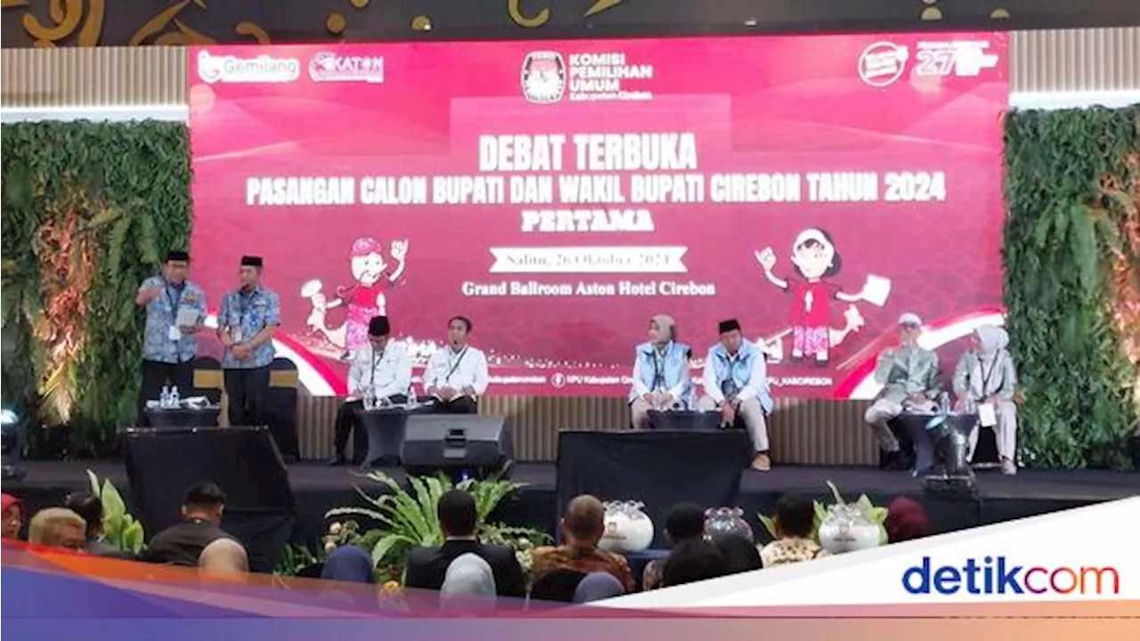 Debat Pilbup Cirebon, KPU Sesalkan Membeludaknya Massa Pendukung Paslon