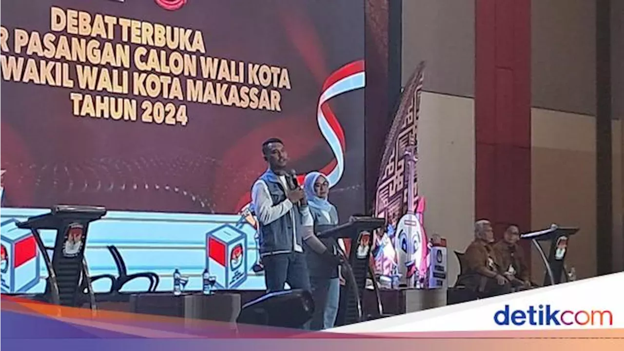 Debat Pilwalkot Makassar: Paslon Sehati Bicara Soal Infrastruktur ...