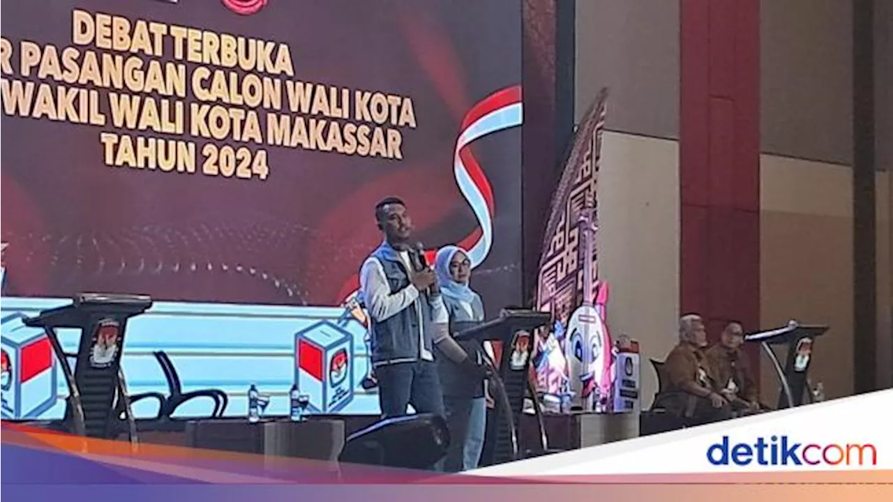 Debat Pilwalkot Makassar: Paslon Sehati Bicara soal Infrastruktur Modern