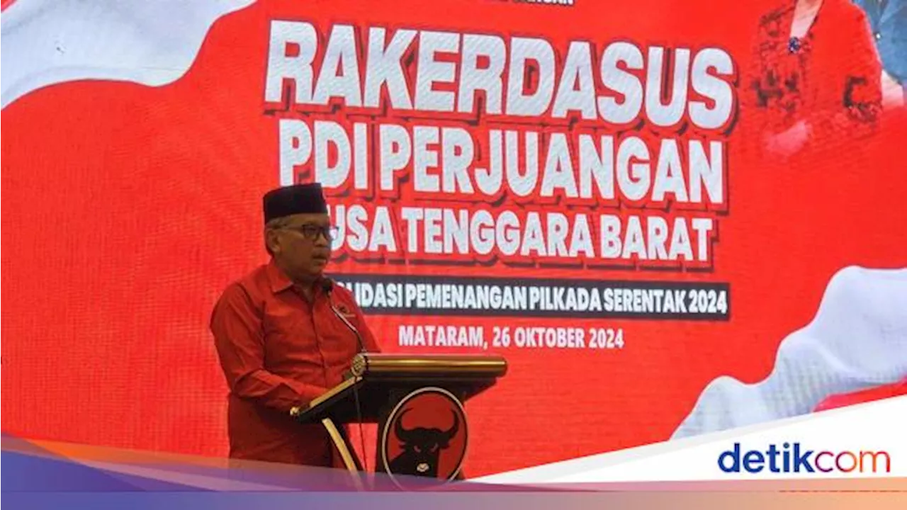 Sekjen PDIP Hasto Pimpin Konsolidasi Pemenangan Pilkada di NTB