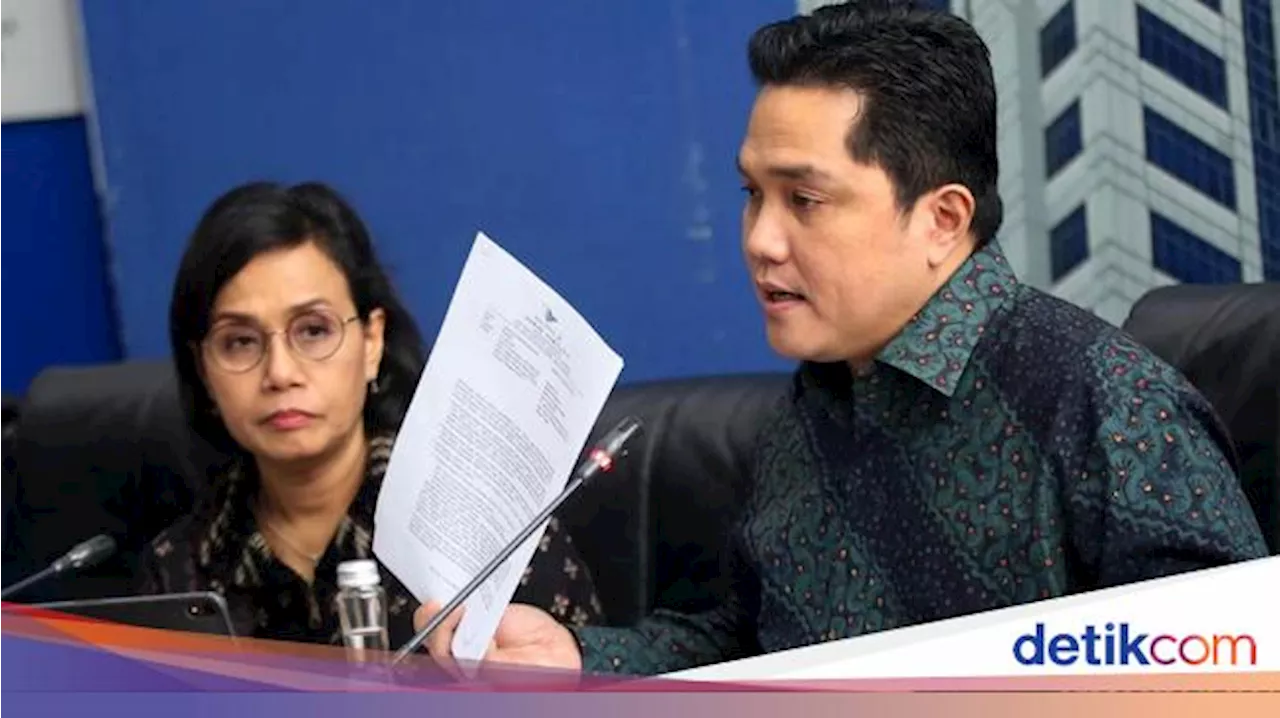 Jadi Pembicara dalam Retreat Kabinet, Erick Thohir & Sri Mulyani Kasih Materi Ini