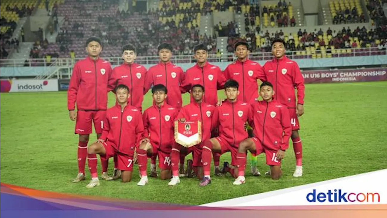 Klasemen Kualifikasi Piala Asia U-17 2025 Grup G: Indonesia Masih Kedua