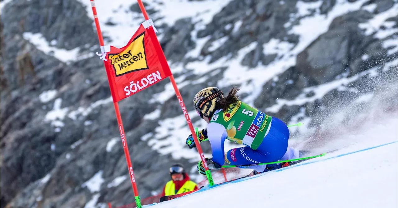 Federica Brignone gewinnt Riesentorlauf in Sölden