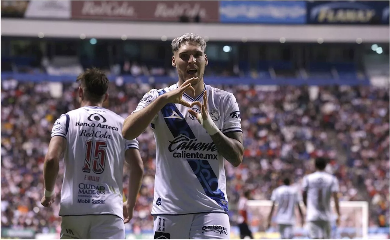 Puebla logra sorpresiva victoria ante Guadalajara en el Cuauhtémoc