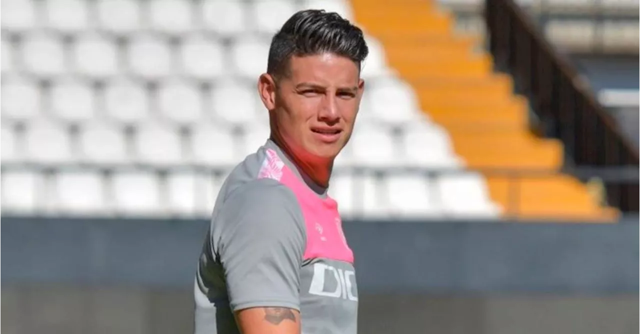 James Rodríguez se quedó en la banca en la agónica victoria del Rayo Vallecano ante Alavés