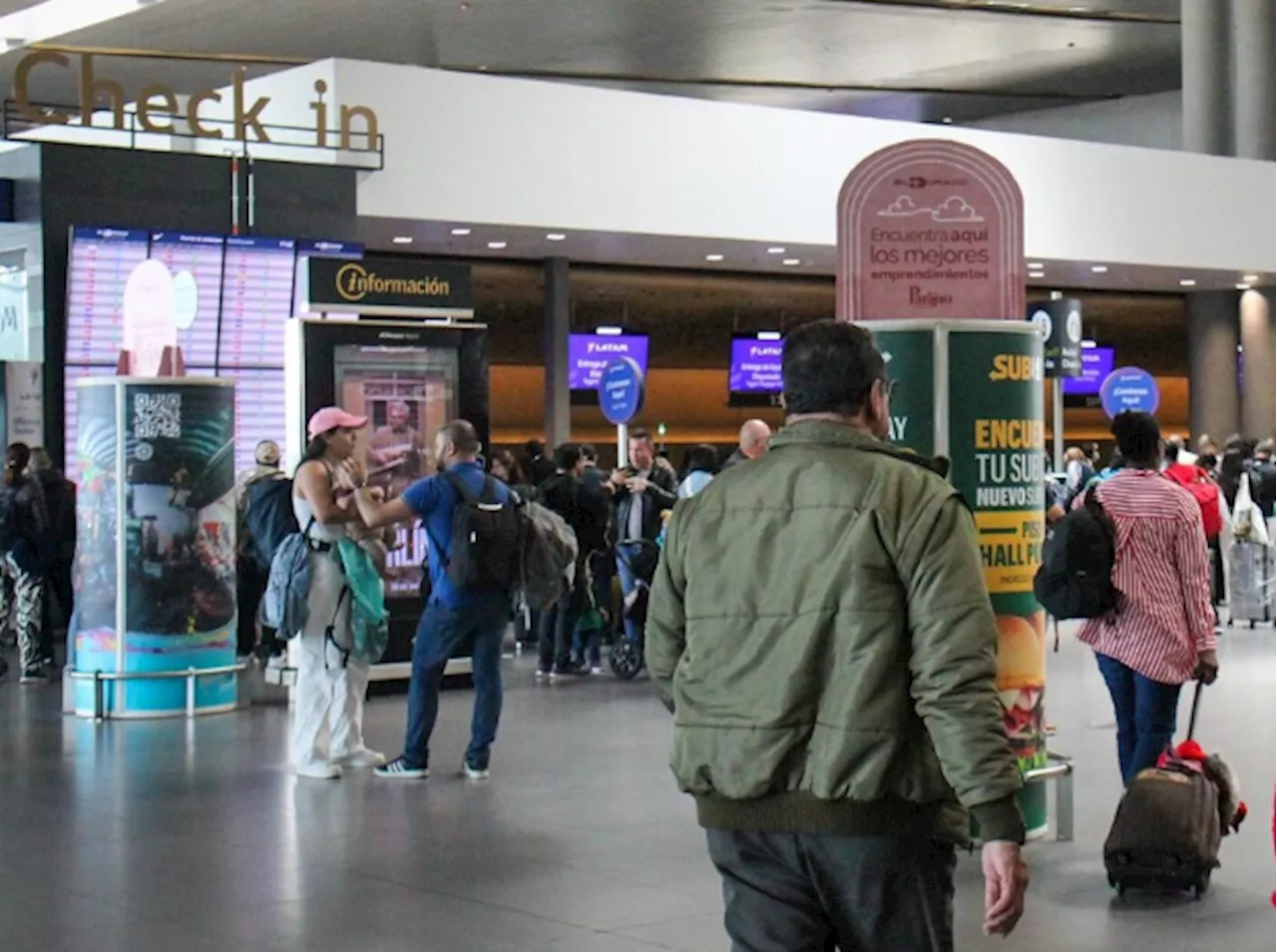 Reportan fallas en Sistema Biomig del Aeropuerto El Dorado de Bogotá