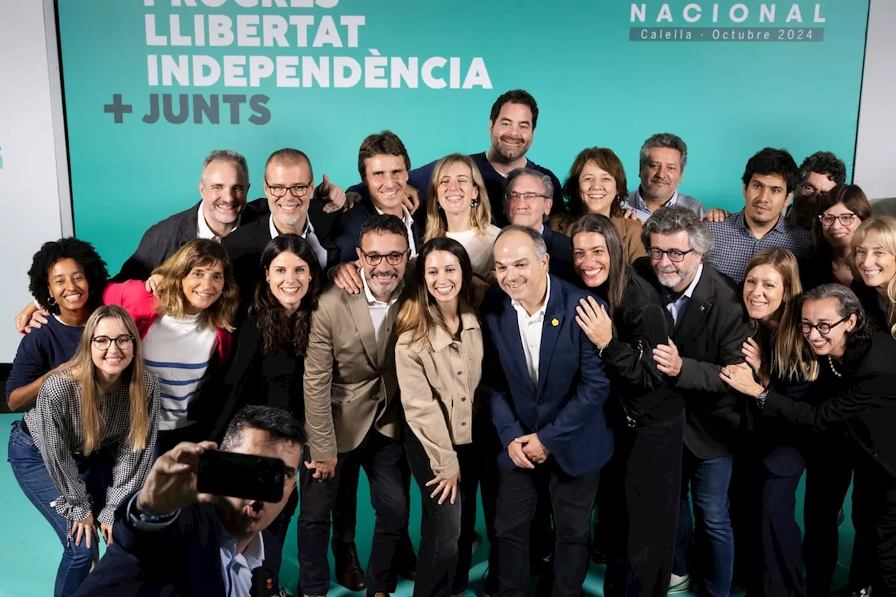 La amenaza de romper con el PSOE se cae del congreso político de Junts