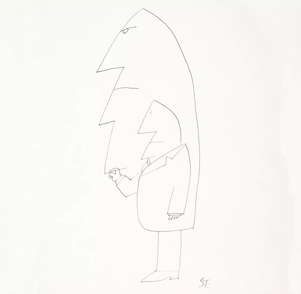 Saul Steinberg, el artista con muchos artistas dentro