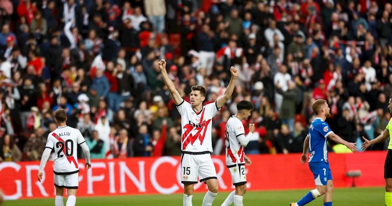 James Rodríguez no vio minutos en la victoria del Rayo Vallecano