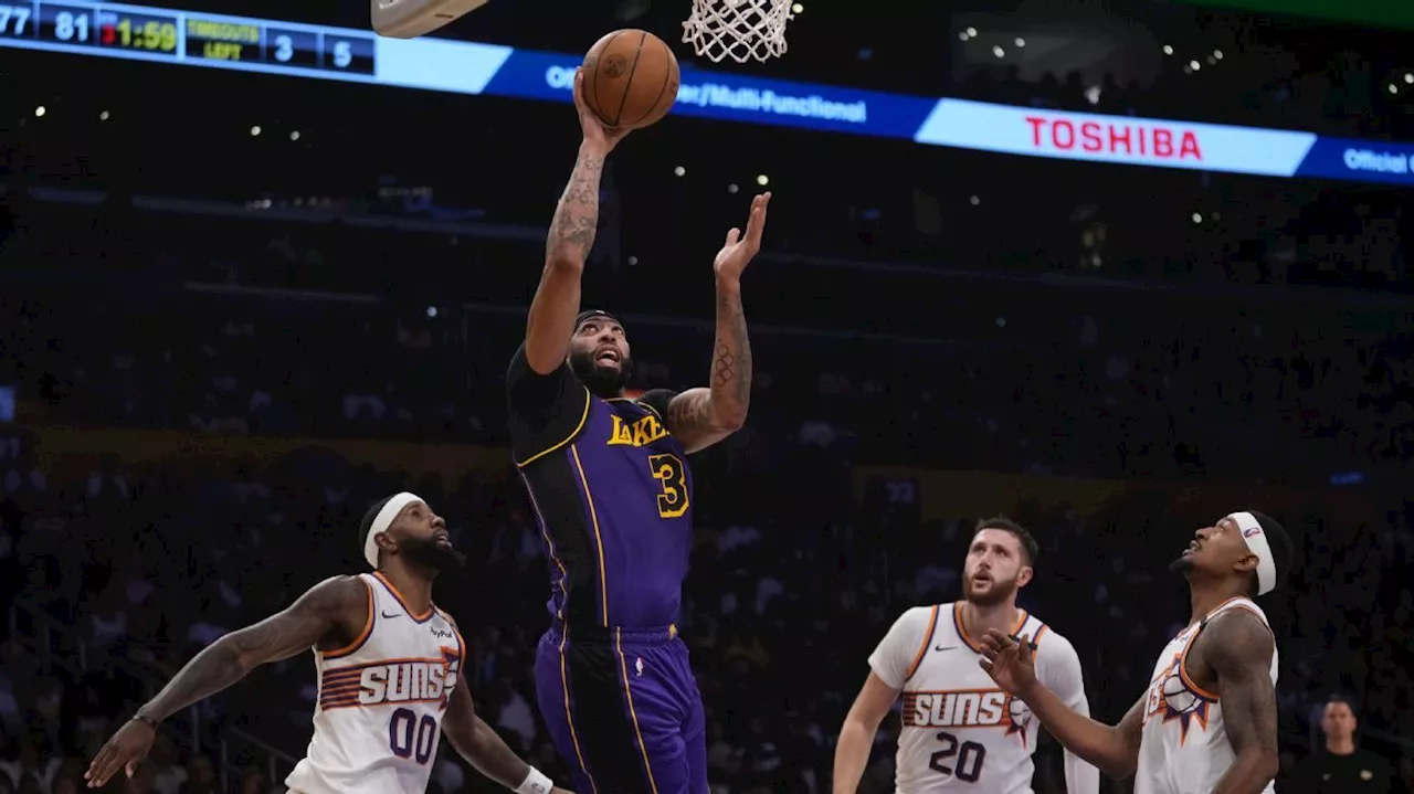 Anthony Davis stays hot, scores 35 as Lakers improve to 2-0