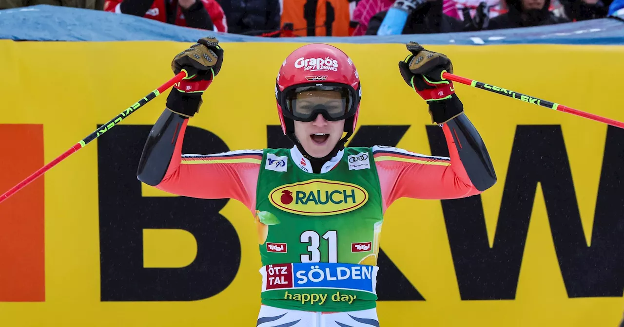 Lena Dürr nach Saisonauftakt beim Riesenslalom in Sölden erleichtert, weitere Starts in dieser Disziplin noch offen