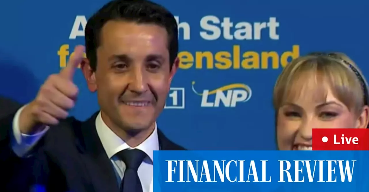 Queensland election: David Crisafulli has claimed victory over Labor’s Steven Miles