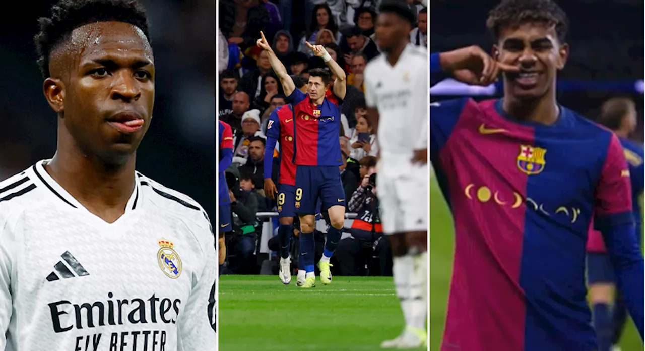 Barcelonas urladdning - körde över Real Madrid i El Clásico