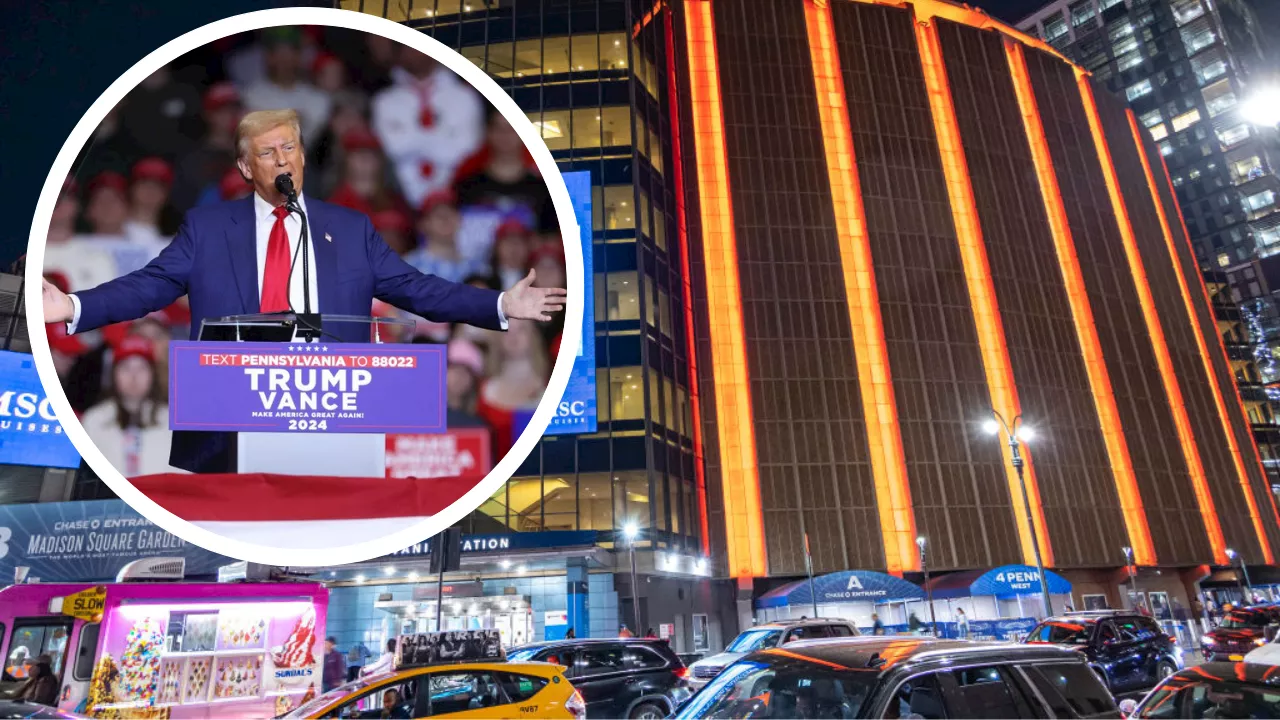 Trump MSG rally street closures, guest list, schedule, more