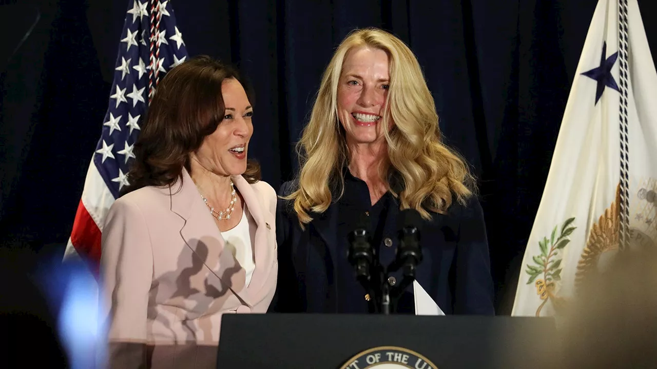 Kamala Harris’ billionaire friend Laurene Powell Jobs owns liberal mag behind ‘widely disputed’ Trump report