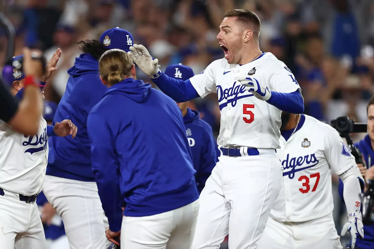 Freeman hits first game-ending slam in World Series history as Dodgers top Yankees 6-3 in opener