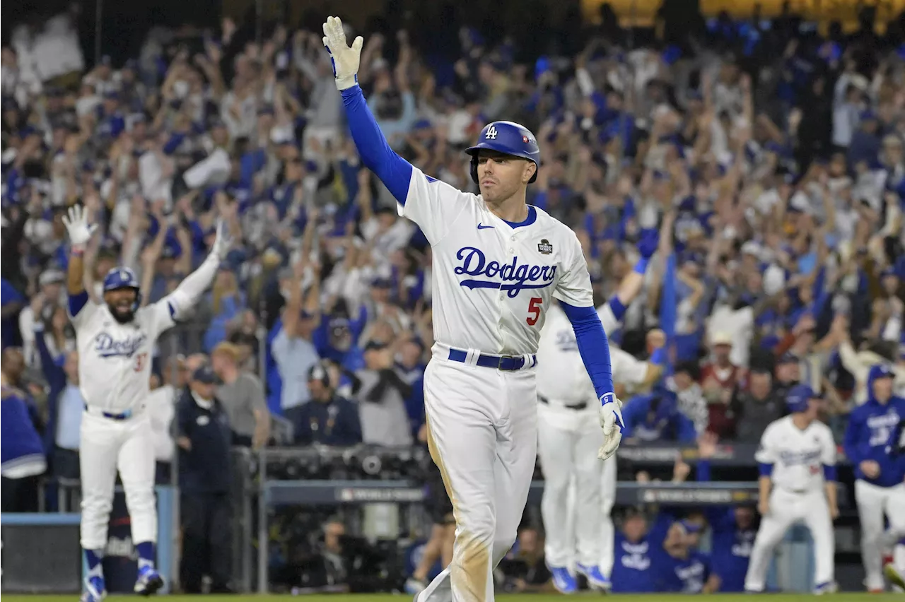 Freddie Freeman's walk-off slam lifts Dodgers in World Series opener