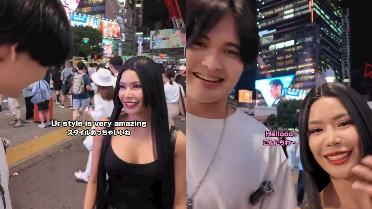 Myrtle Sarrosa gets noticed by Japanese influencer and photographer in Tokyo