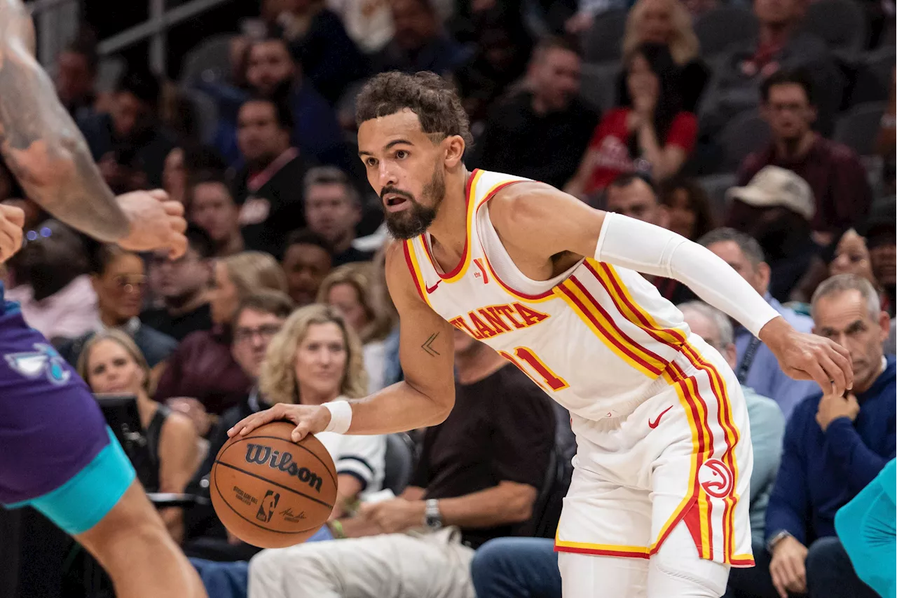 NBA: Trae Young piles up 38 points as Hawks edge Hornets