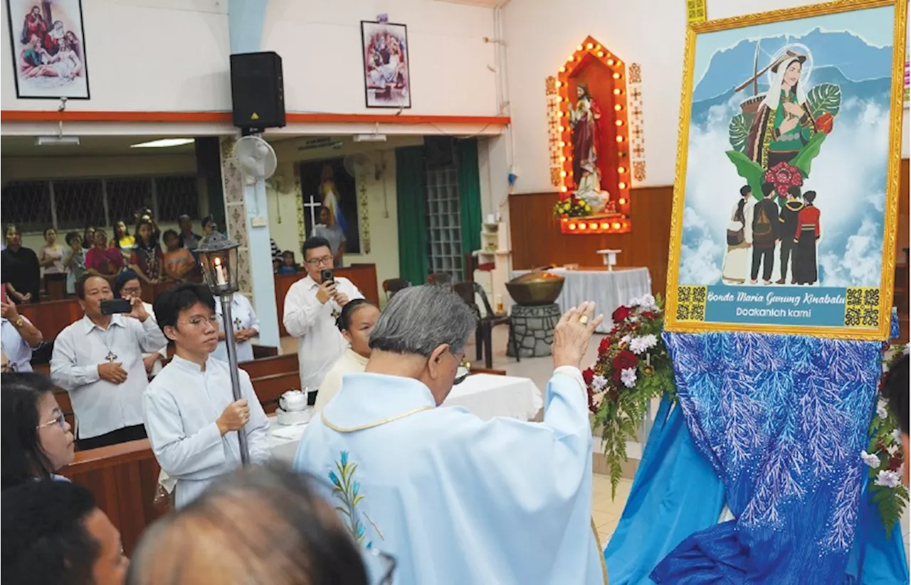 Keningau diocese honours Our Lady of Mount Kinabalu