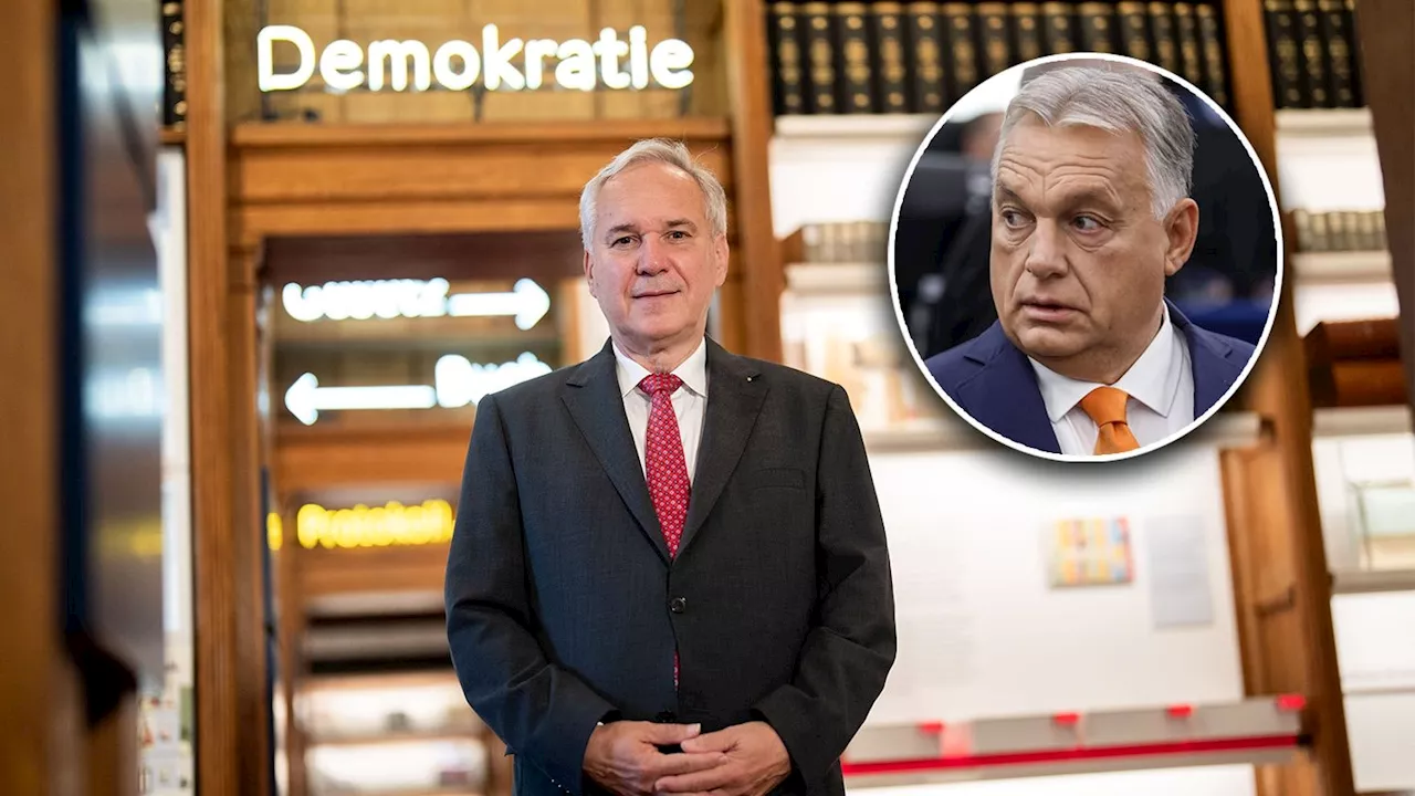  Orbán 1. Staatsgast von Parlaments-Präsident Rosenkranz