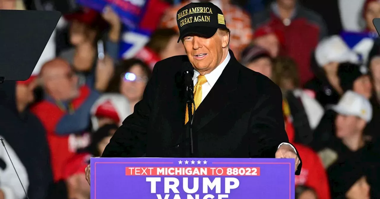 Trump Leaves Michigan Rallygoers Waiting In The Cold For Hours To Tape ...