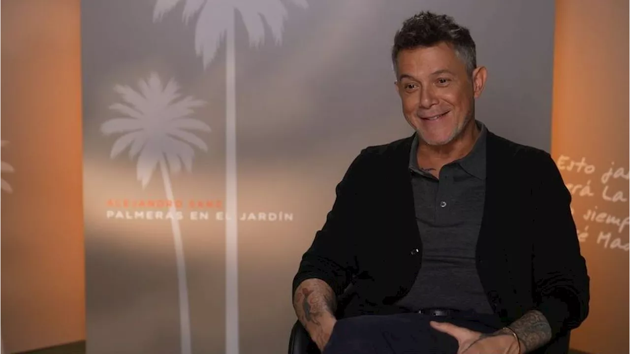 Alejandro Sanz vuelve con 'ilusiones renovadas' en 'Palmeras en el jardín'