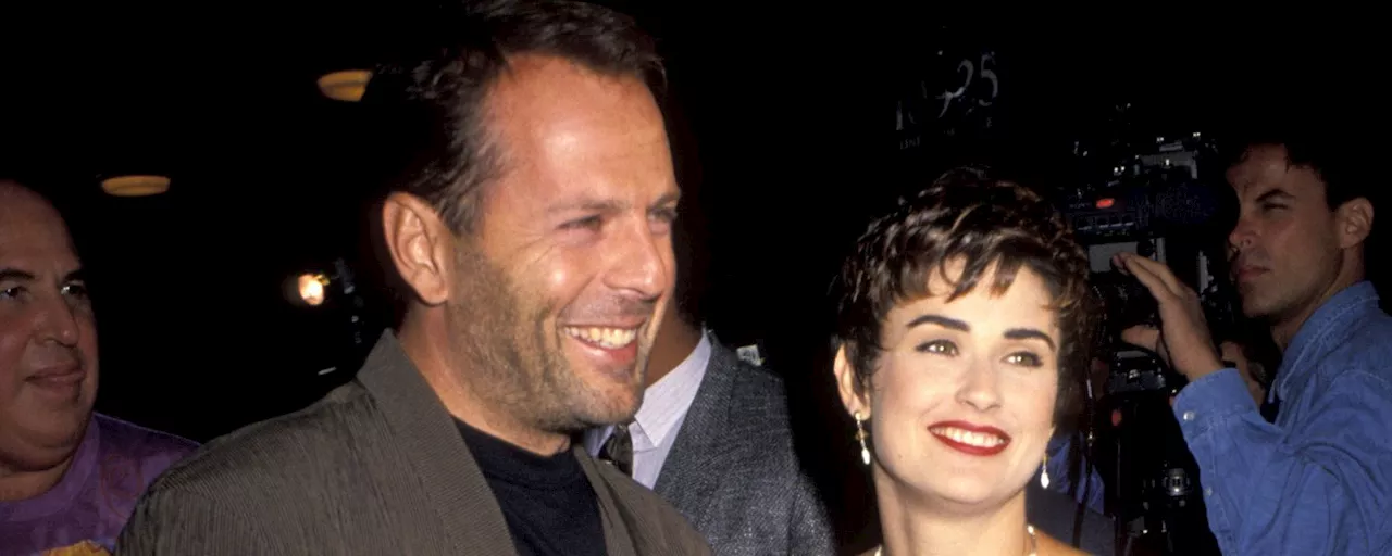 How Demi Moore and Bruce Willis's Blended Family Came to Be