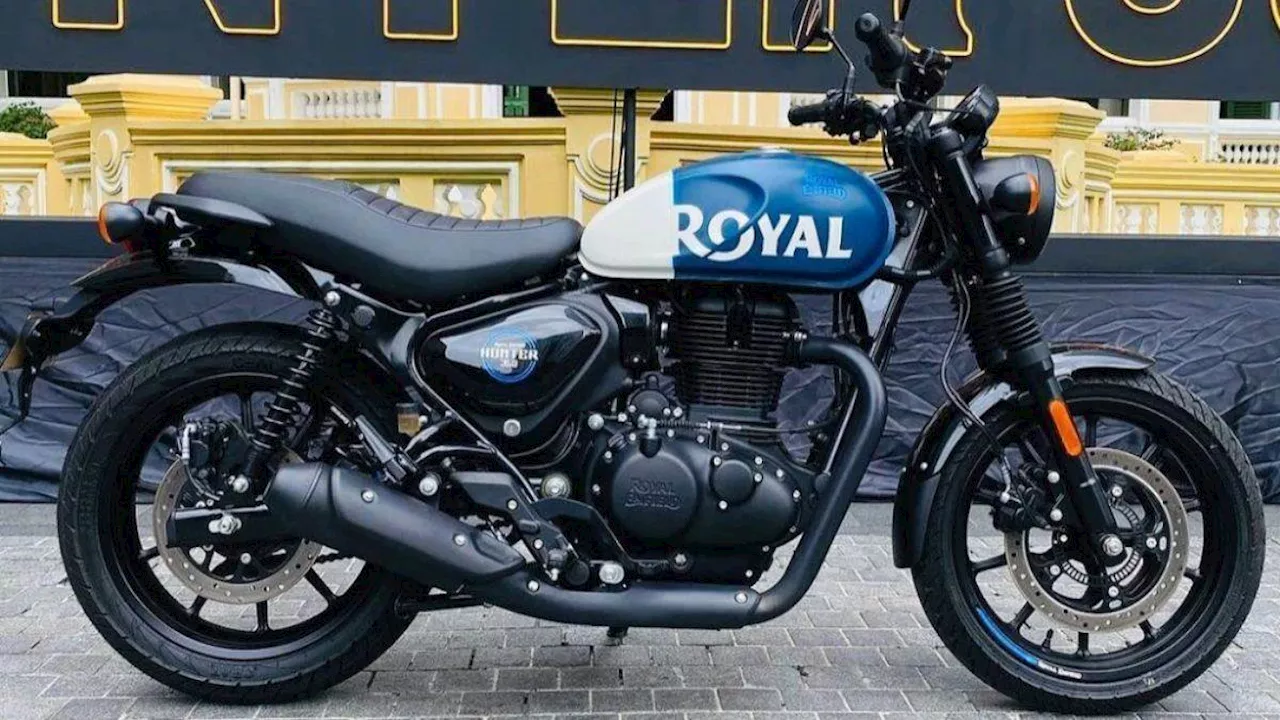 Royal Enfield कर रही Updated Hunter 350 को लाने की तैयारी, लॉन्‍च से पहले टेस्टिंग के दौरान हुई स्‍पॉट