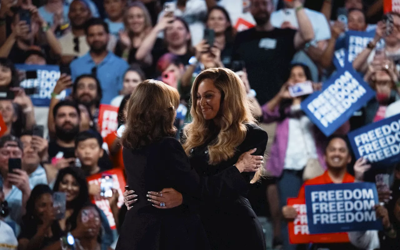 Beyoncé expressa apoio a Kamala Harris: 'É hora dos EUA cantarem uma nova música'