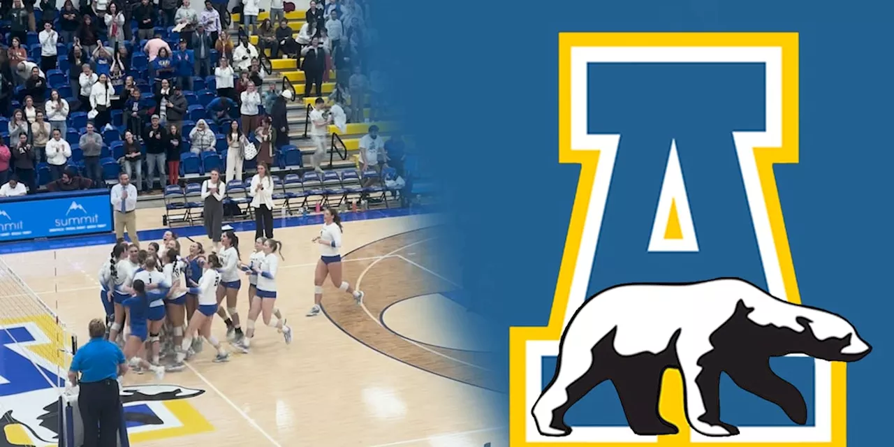 Nanooks grabs five set win over Saint Martin’s