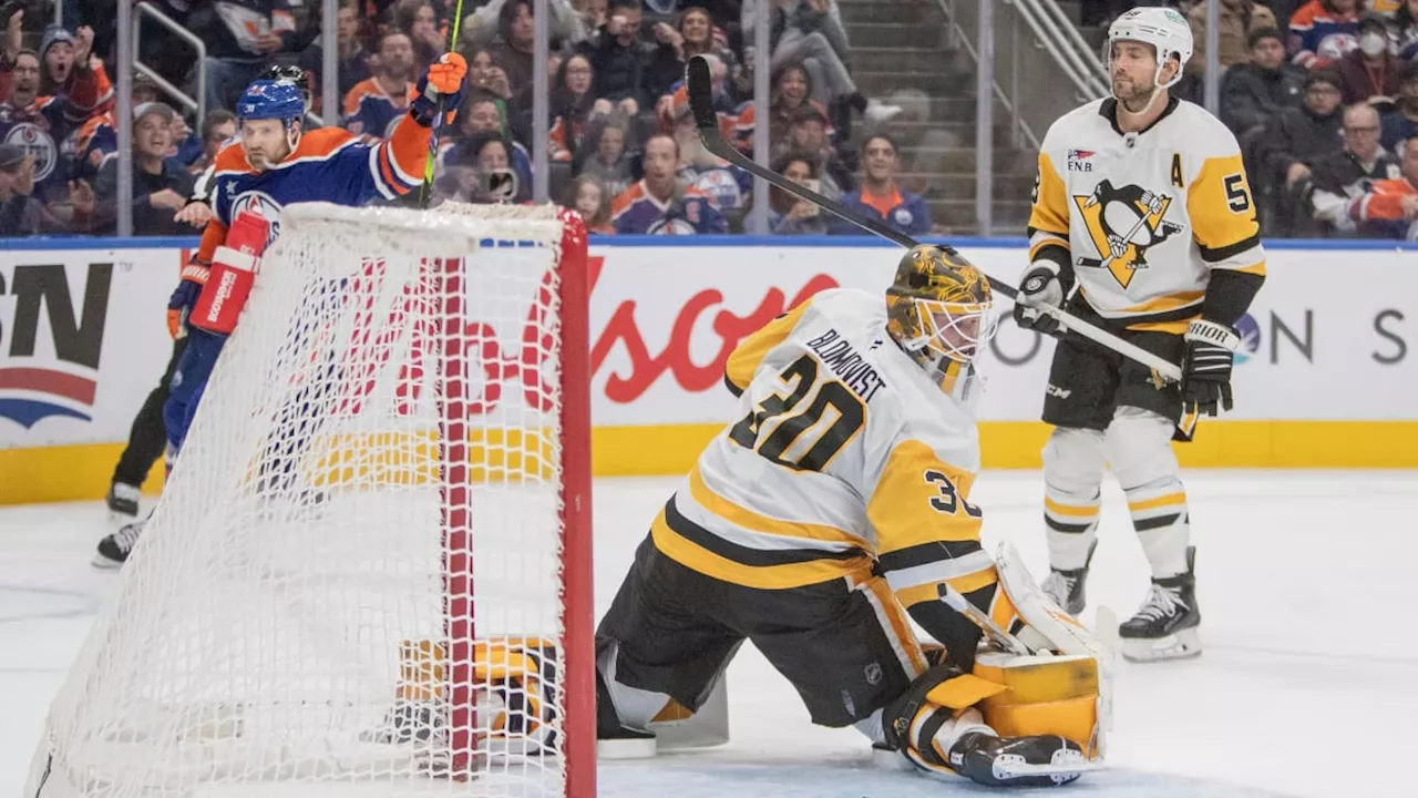 NHL: Leon Draisaitls Tor öffnet die Penguins-Schleuse