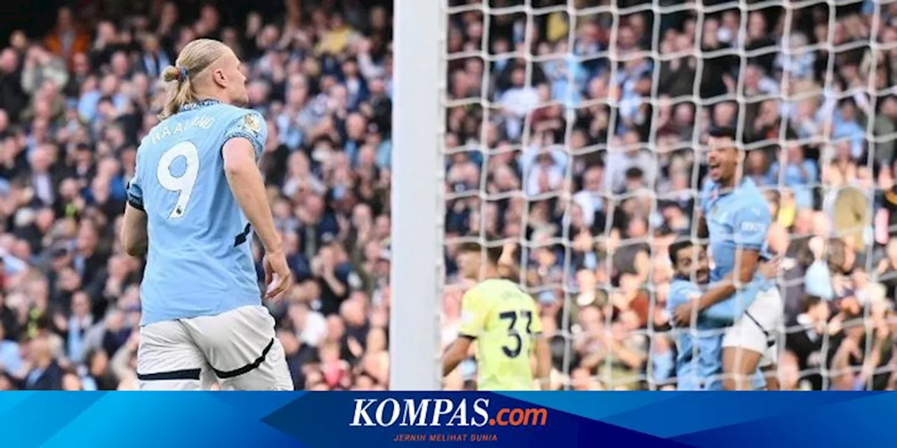 Hasil Man City vs Southampton 1-0, Haaland Kembali ke Papan Skor