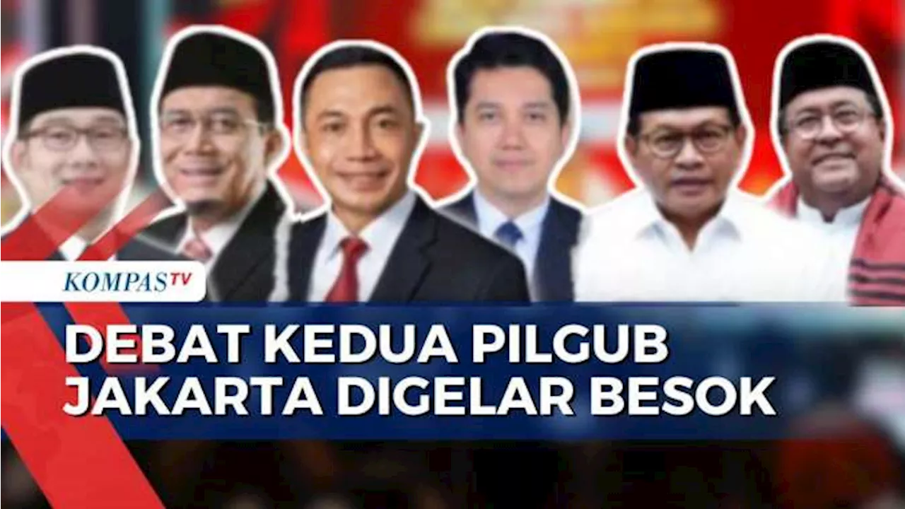 Kata Ridwan Kamil, Dharma dan Pramono Anung Jelang Debat Kedua Pilgub Jakarta