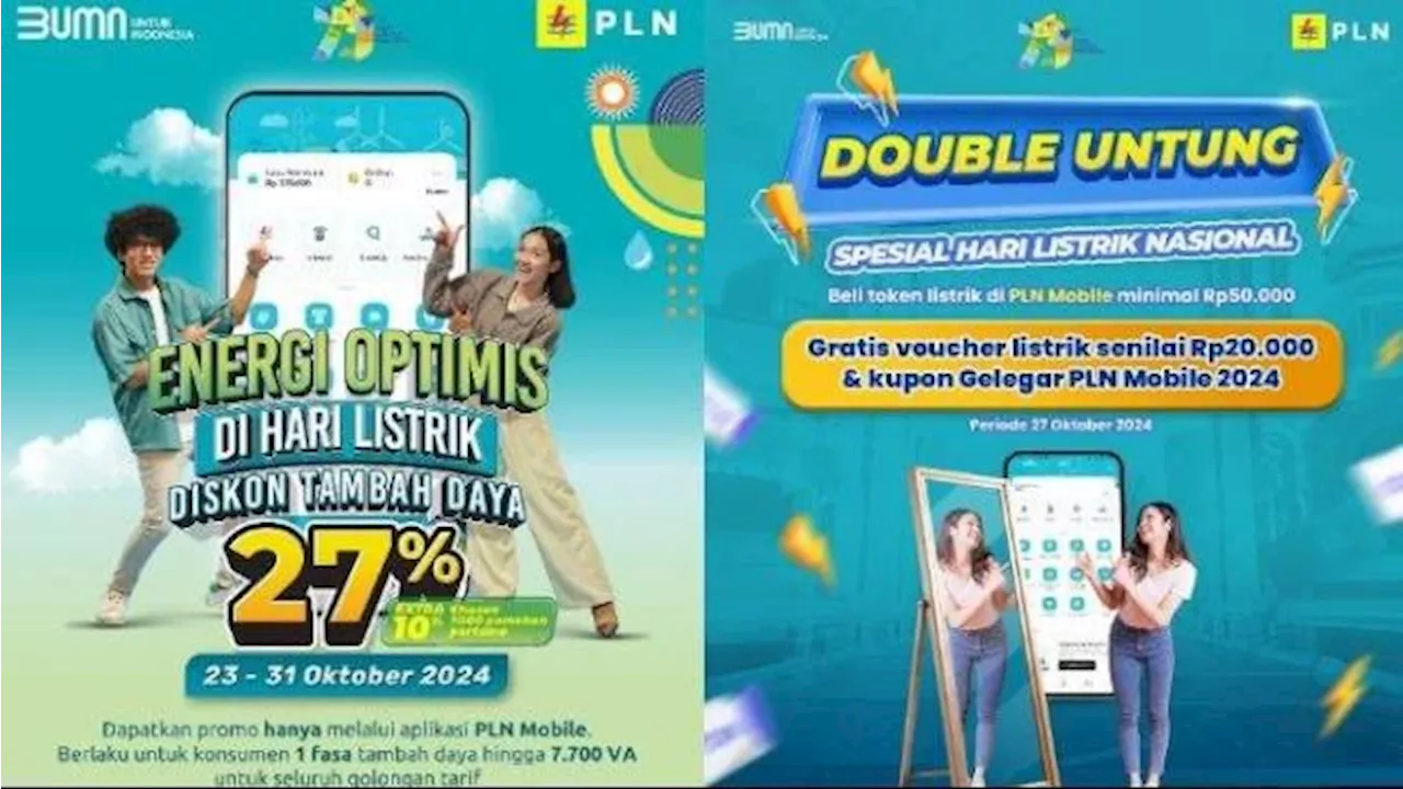 PLN Tawarkan Promo Tambah Daya Spesial di Hari Listrik Nasional ke-79