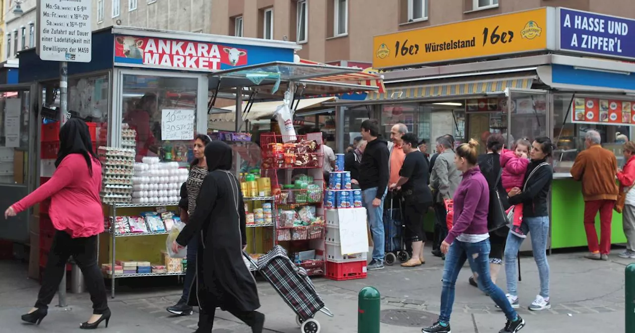 Mehr als 40 Prozent der Wiener Bevölkerung kam nicht in Österreich zur Welt