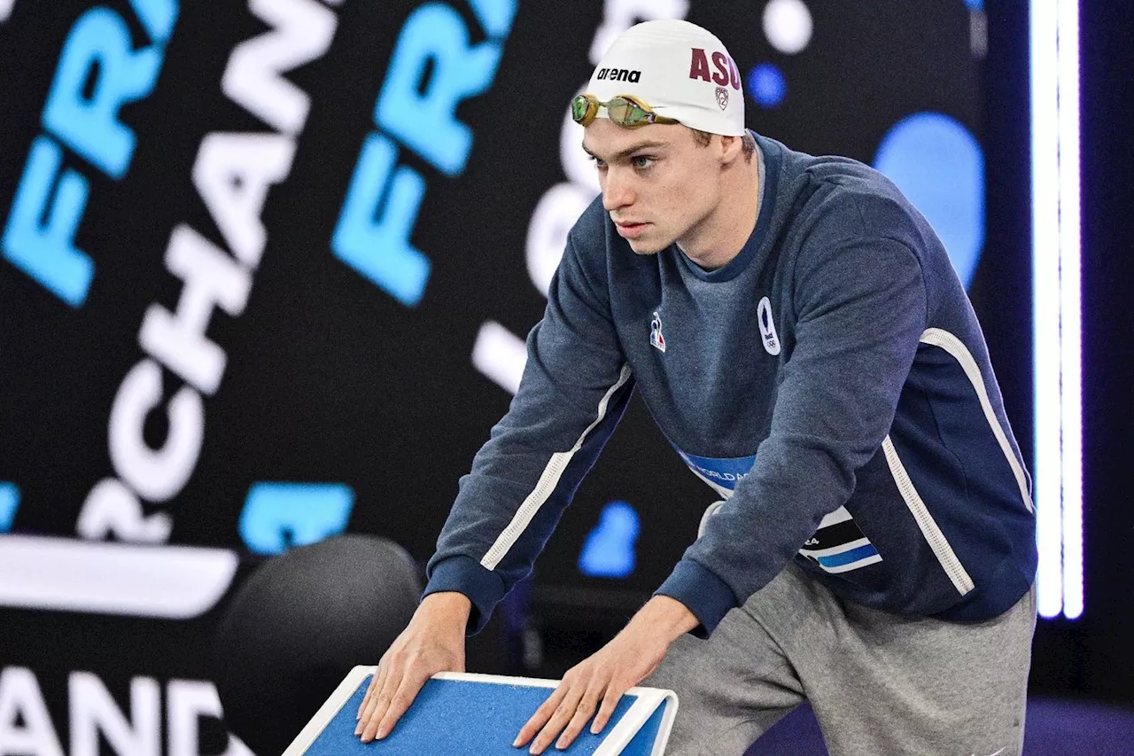 Natation: Marchand réussit un nouveau triplé en quatre nages à Incheon, record de France en prime