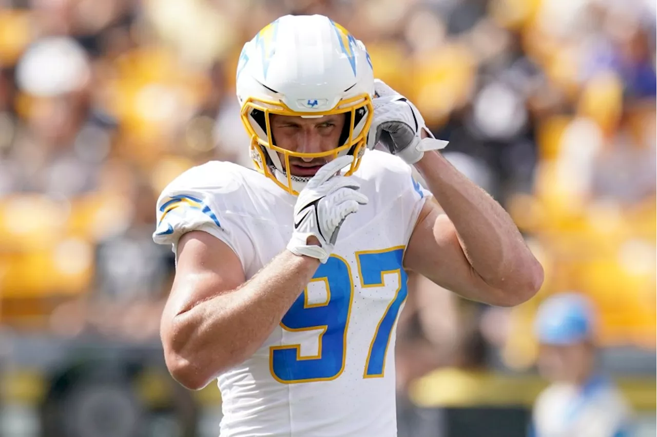 Chargers’ Joey Bosa grateful for his health and a return to lineup Sunday