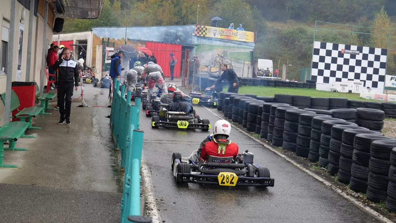 Sur le circuit Mathieu Vidal d’Aigues-Vives, les jeunes pilotes prennent la trajectoire des plus grands